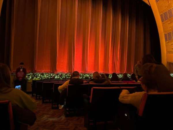 Radio City Music Hall, section: Orchestra 6, row: JJ, seat: 601