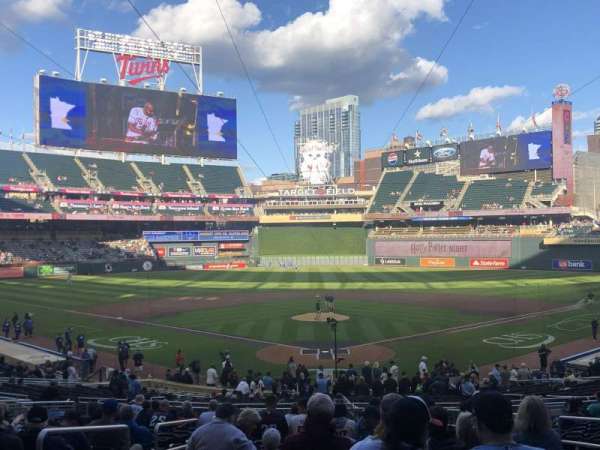 Target Field, section: 114, row: 19