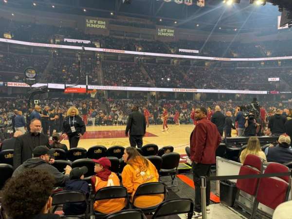 Rocket Arena, section: 109, row: 3, seat: 3