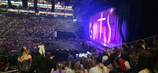 The O2, London, section: 113, row: Q, seat: 408