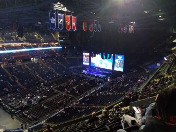 Nationwide Arena, section: 206, row: L, seat: 17