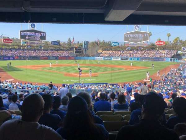 Dodger Stadium, section: 2FD, row: DR, seat: 2
