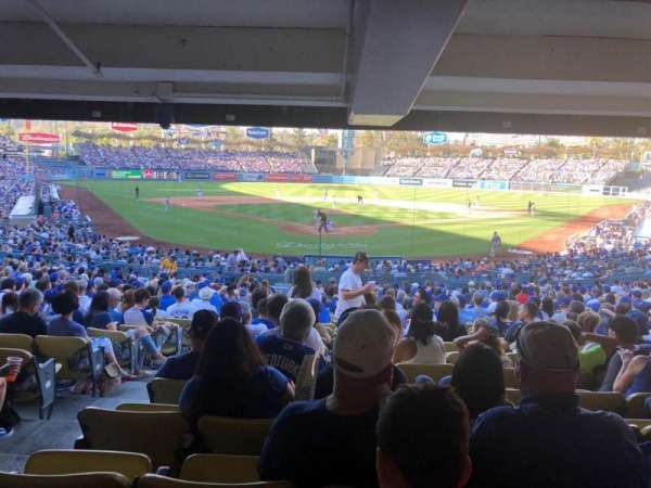 Dodger Stadium, section: 2FD, row: DR, seat: 1