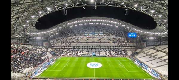 Stade Vélodrome, section: Ganay AC, row: 101, seat: 6