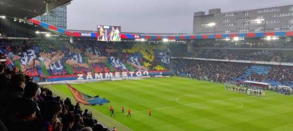 St. Jakob-Park, section: C1 Balkon, row: 10, seat: 112