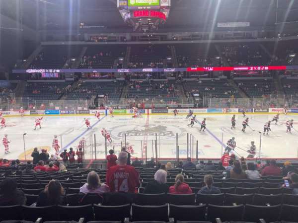 Van Andel Arena, section: 108, row: S, seat: 11