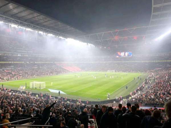 Wembley Stadium, section: 108, row: 41, seat: 165