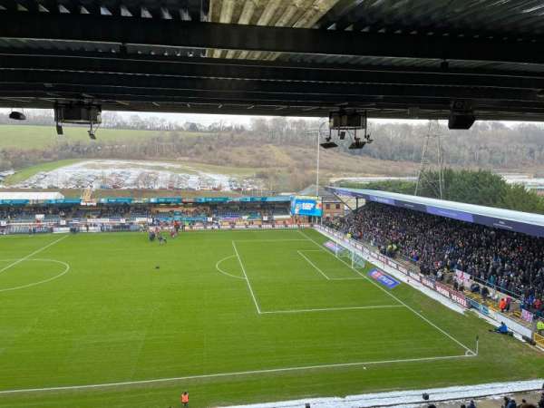 Adams Park, section: FAS M, row: Q, seat: 54