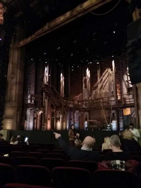 CIBC Theatre, section: Orchestra R, row: L, seat: 18