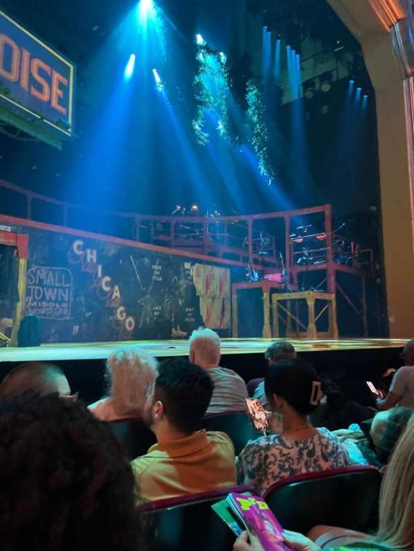 St. James Theatre, section: Orchestra L, row: C, seat: 7