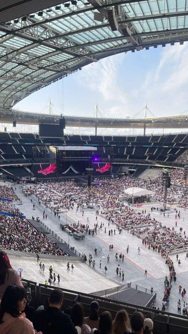 Stade de France, section: X, row: 67, seat: 8