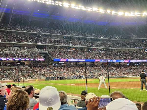 Truist Park, section: 15, row: 5, seat: 5