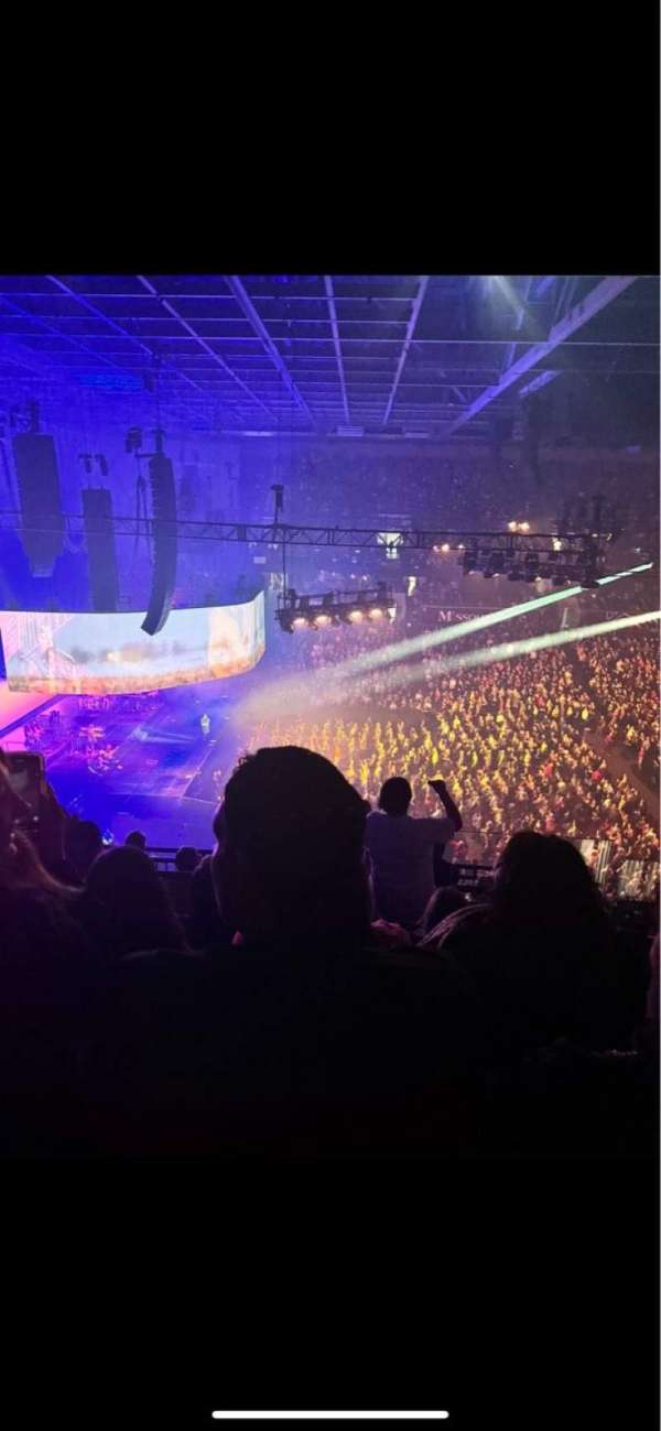 Great Southern Bank Arena, section: EE, row: 9, seat: 2