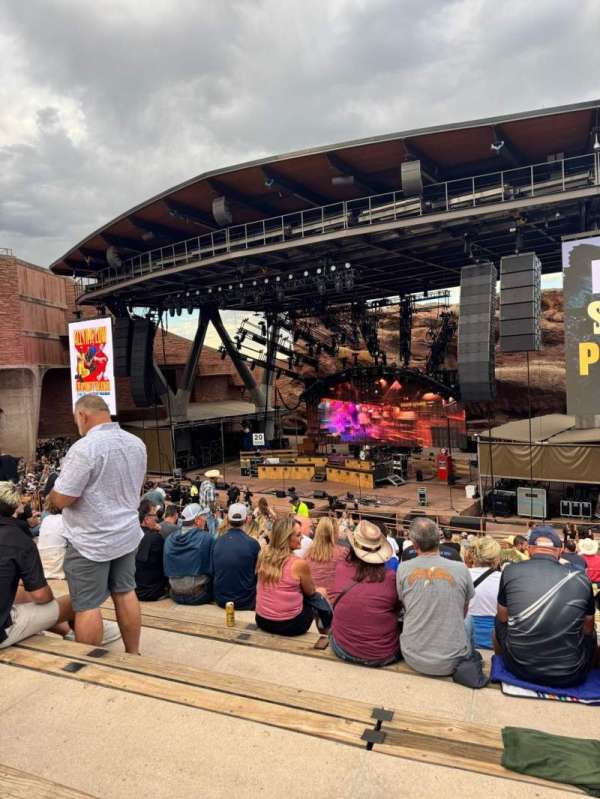Red Rocks Amphitheatre, section: Right, row: 17, seat: 21