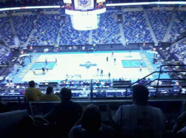 Smoothie King Center, section: 316, row: 8, seat: 4