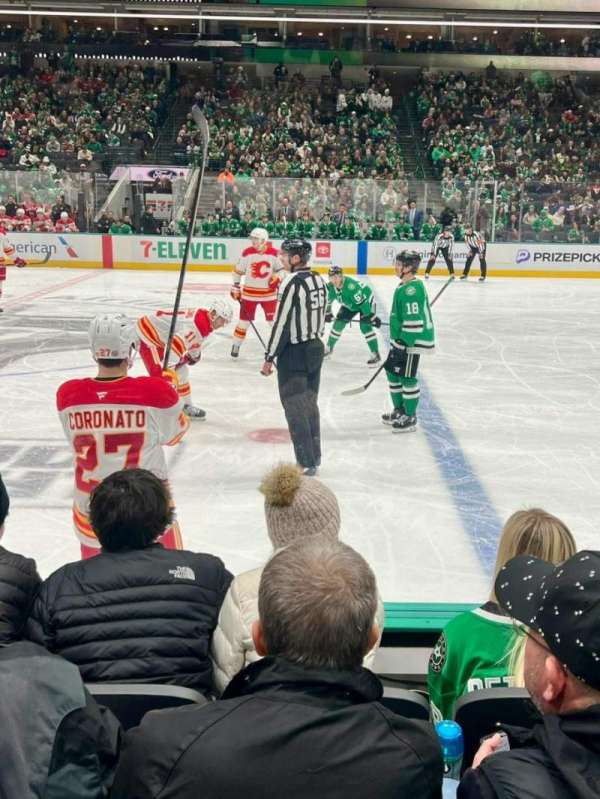 American Airlines Center, section: 106, row: D, seat: 5