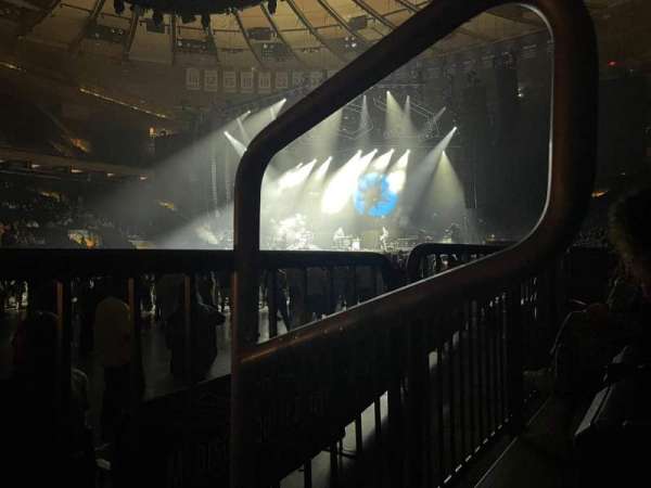 Madison Square Garden, section: 105, row: 1, seat: 13