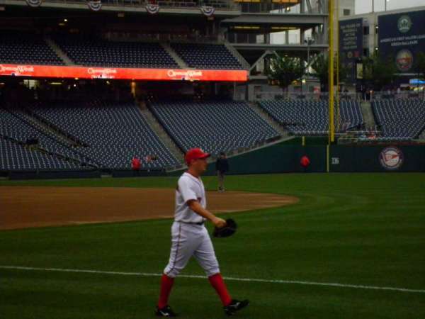 Nationals Park, section: 133, row: F, seat: 4