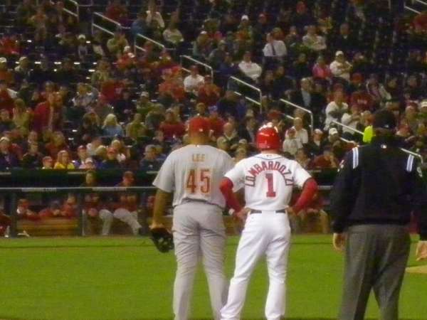 Nationals Park, section: 133, row: F, seat: 4