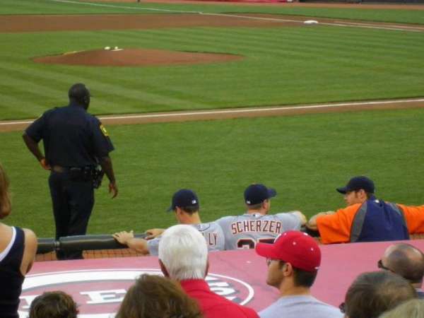 Great American Ball Park, section: 116, row: N