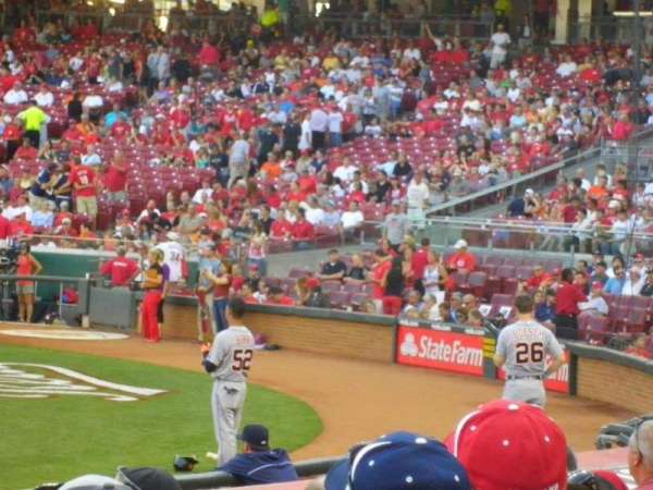 Great American Ball Park, section: 116, row: N