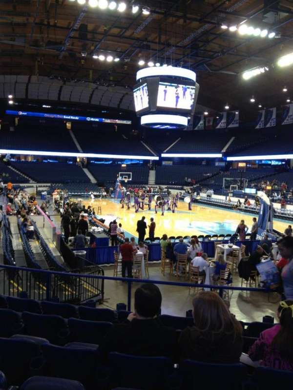 Allstate Arena, section: 108, row: K, seat: 4