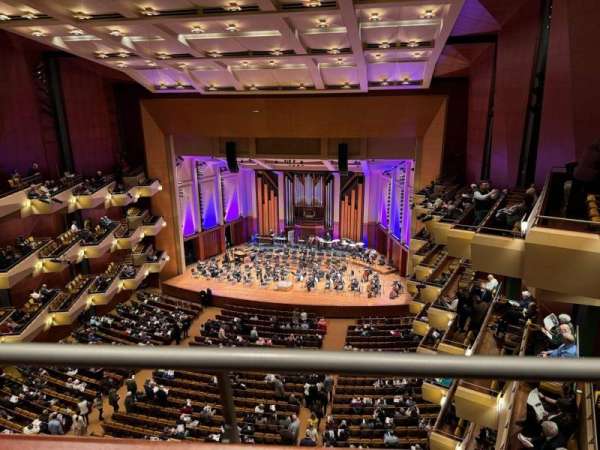 Benaroya Hall, section: Third Tier, row: A, seat: 3
