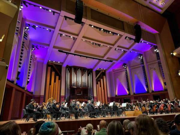 Benaroya Hall, section: Orchestra L, row: L, seat: 7