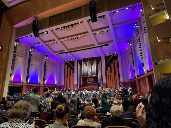 Benaroya Hall, section: Orchestra R, row: N, seat: 6