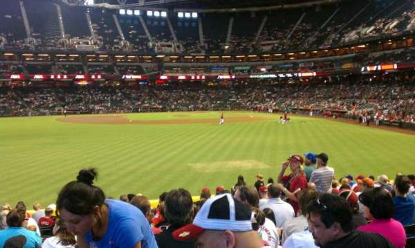 Chase Field, section: 142, row: 27, seat: 10
