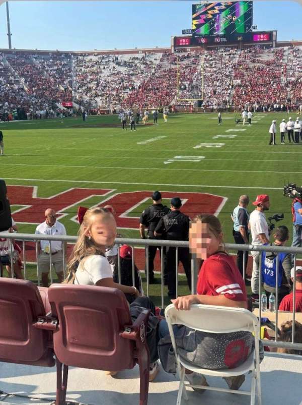 Gaylord Memorial Stadium, section: 42, row: 7, seat: 8