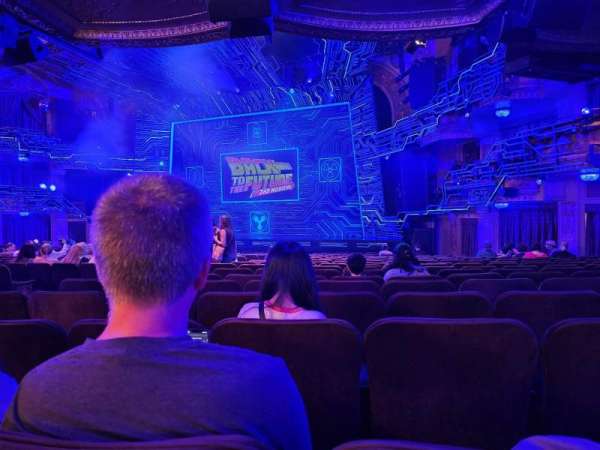 Winter Garden Theatre, section: Orchestra R, row: T, seat: 12