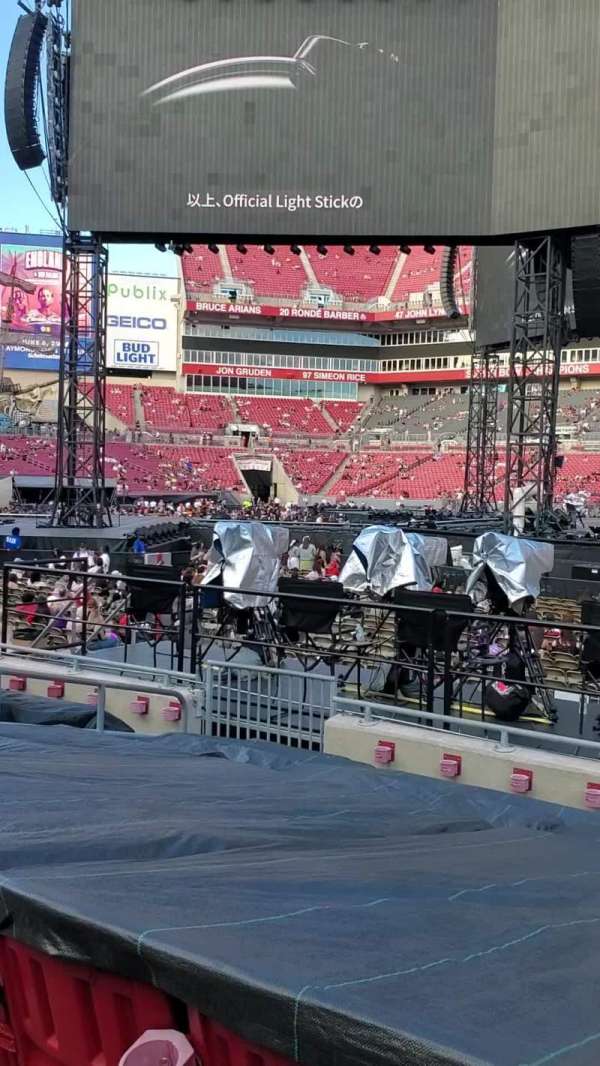 Raymond James Stadium, section: 327, row: J, seat: 2