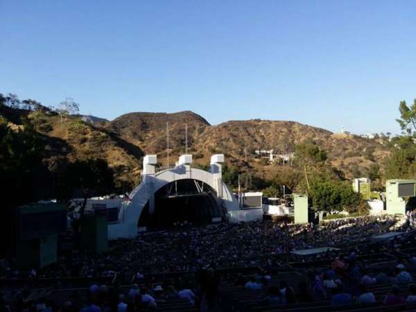 Hollywood Bowl, section: U2, row: 2, seat: 2