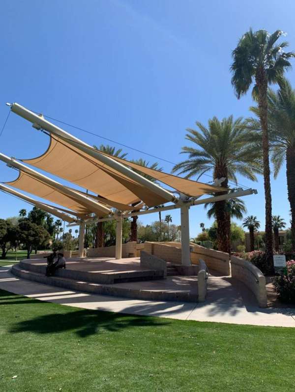 Palm Desert Civic Center Amphitheater, section: GA, row: Far Right