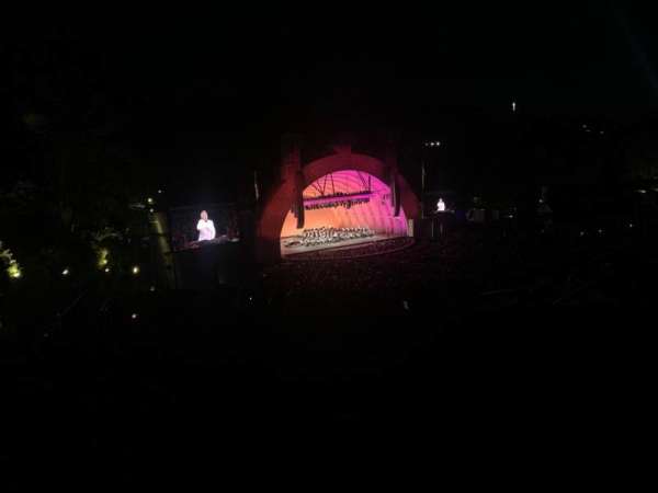Hollywood Bowl, section: P3, row: 18, seat: 11