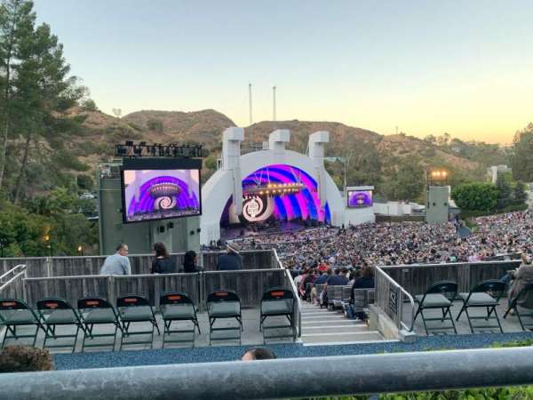 Hollywood Bowl, section: P3, row: 1, seat: 25