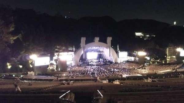Hollywood Bowl, section: U2, row: 1