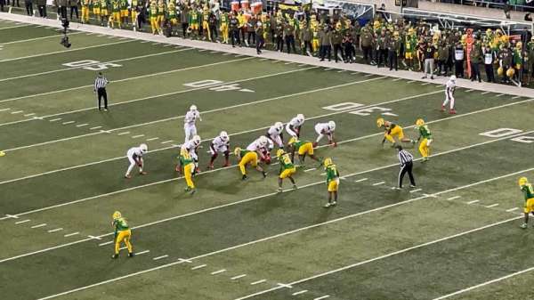 Autzen Stadium, section: 25