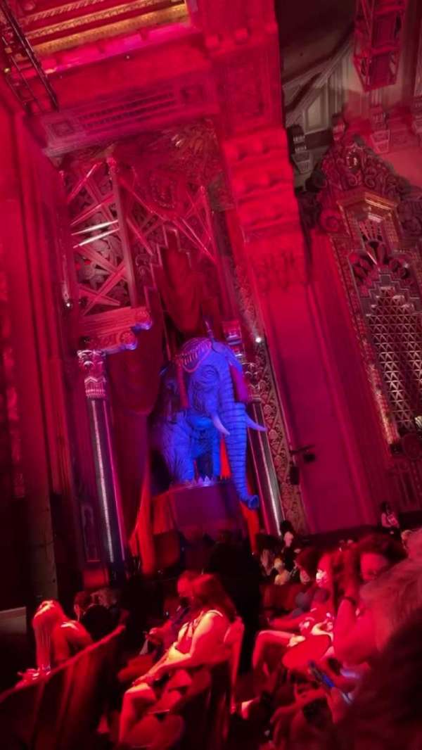 Hollywood Pantages Theatre, section: Orchestra R, row: C, seat: 10