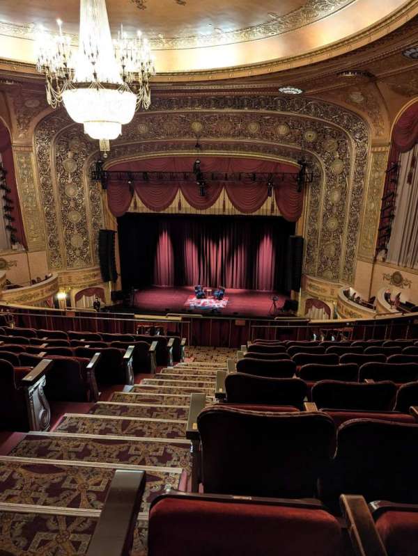 Warner Theatre, Washington D.C., section: Mid-Balcony R, row: JJ, seat: 2