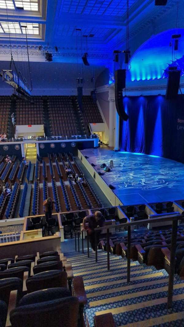 DAR Constitution Hall, section: C, row: K, seat: 9