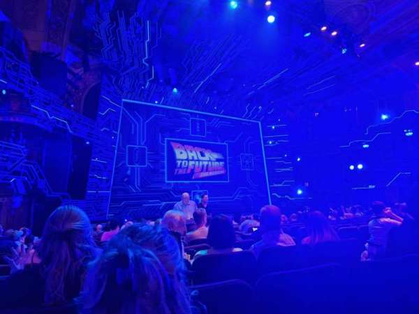 Winter Garden Theatre, section: Orchestra L, row: P, seat: 9