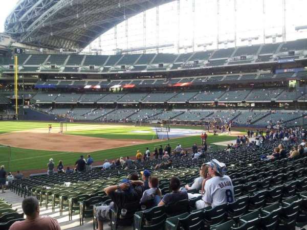 American Family Field, section: 126, row: 25, seat: 3