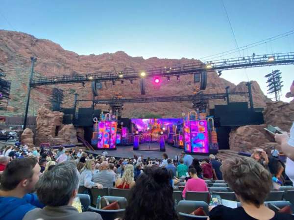 Tuacahn Amphitheater, section: Center, row: Q, seat: 125