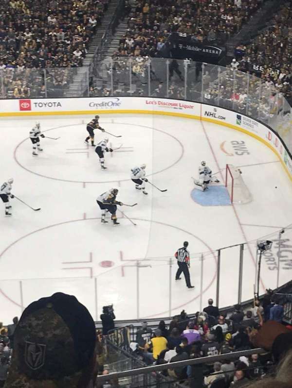 T-Mobile Arena, section: 207, row: C