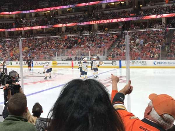 Honda Center, section: 206, row: E, seat: 9
