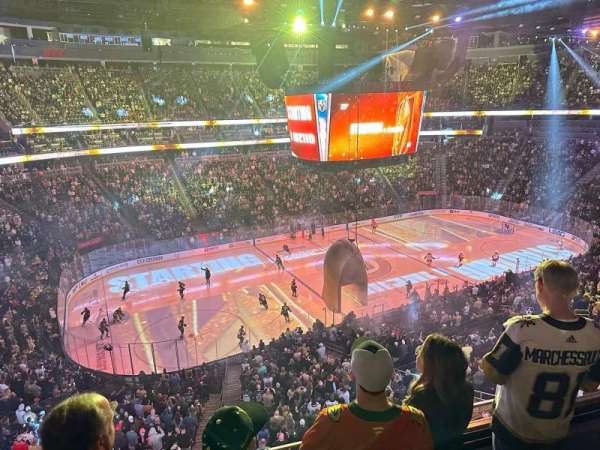 T-Mobile Arena, section: 202, row: C, seat: 9