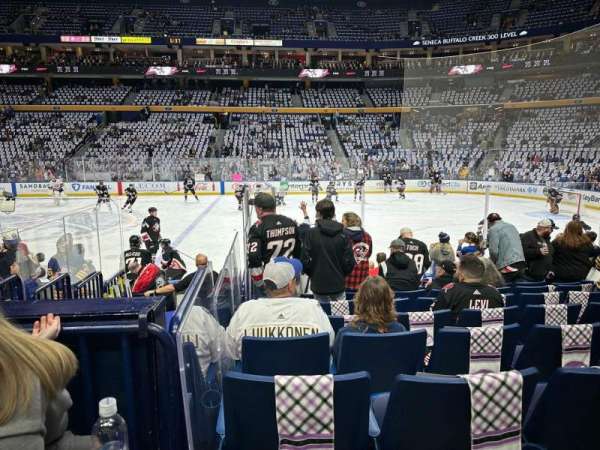 KeyBank Center, section: 104, row: 10, seat: 11