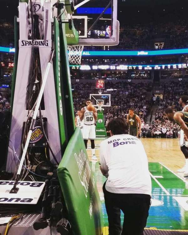 TD Garden, section: 17, row: A, seat: 15